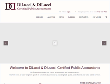 Tablet Screenshot of dilucci.com